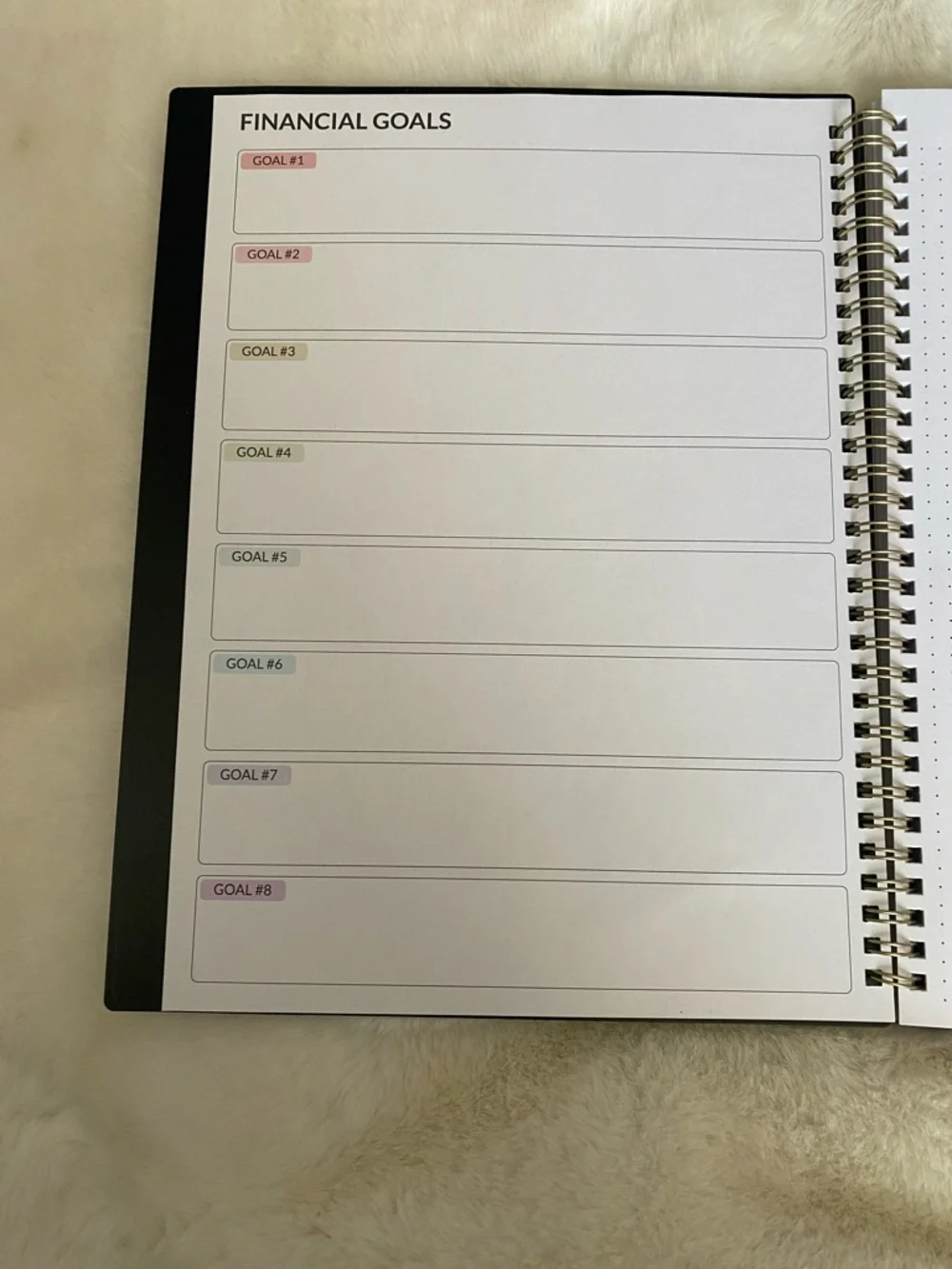 Budget Planner - Black